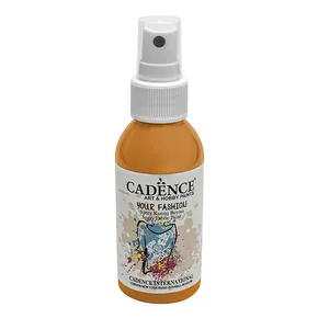 Barvy na textil Cadence Your Fashion, oranžová, 100 ml